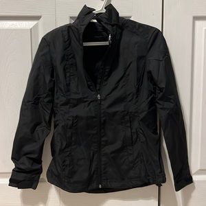 (maggie lane) black windbreaker jacket